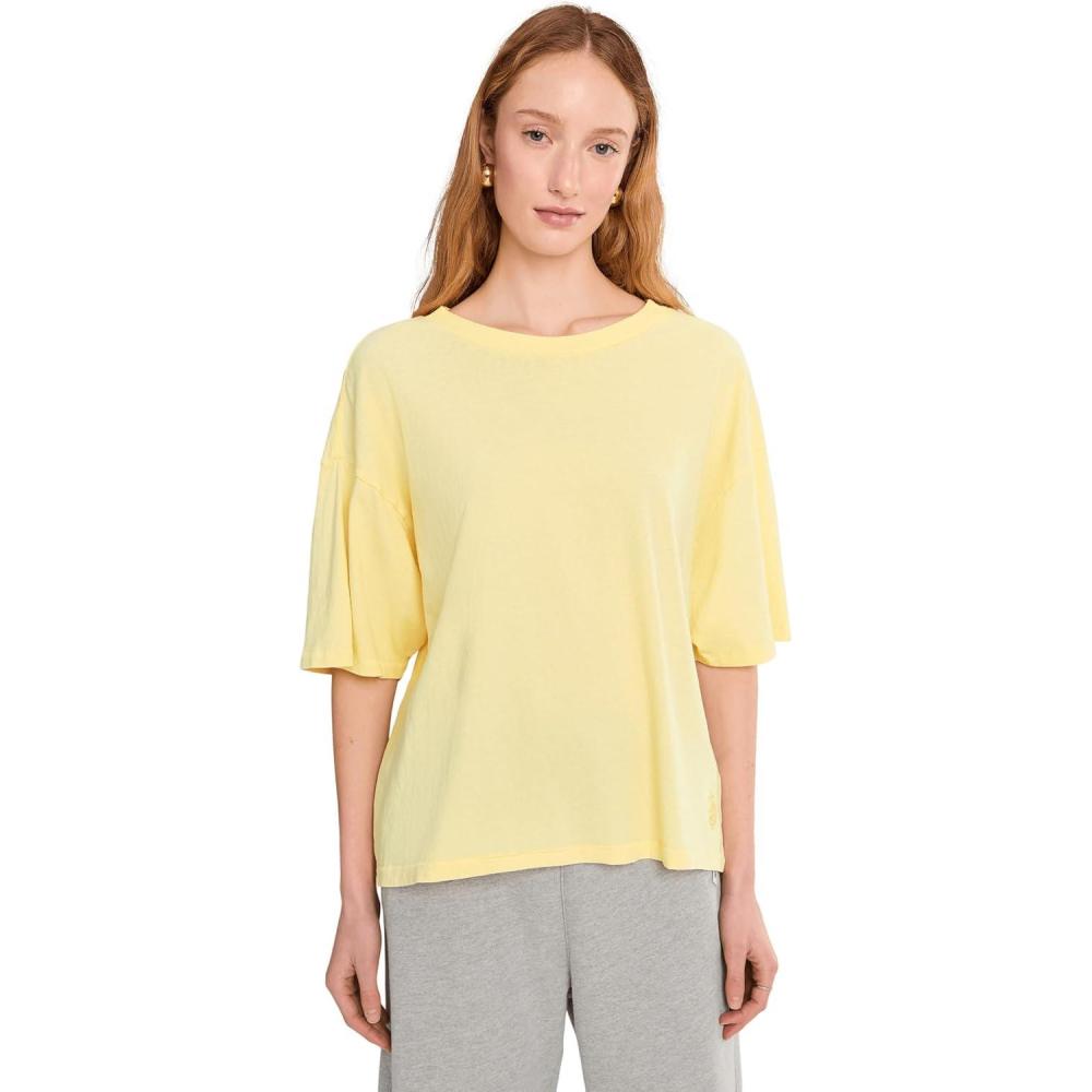 image:imageFree People Womens Tackle TeeSunlit Yellow