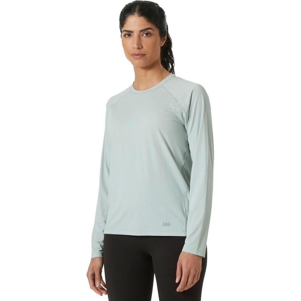 image:imageHelly Hansen Womens Shine Solen Long Sleeve CrewGreen