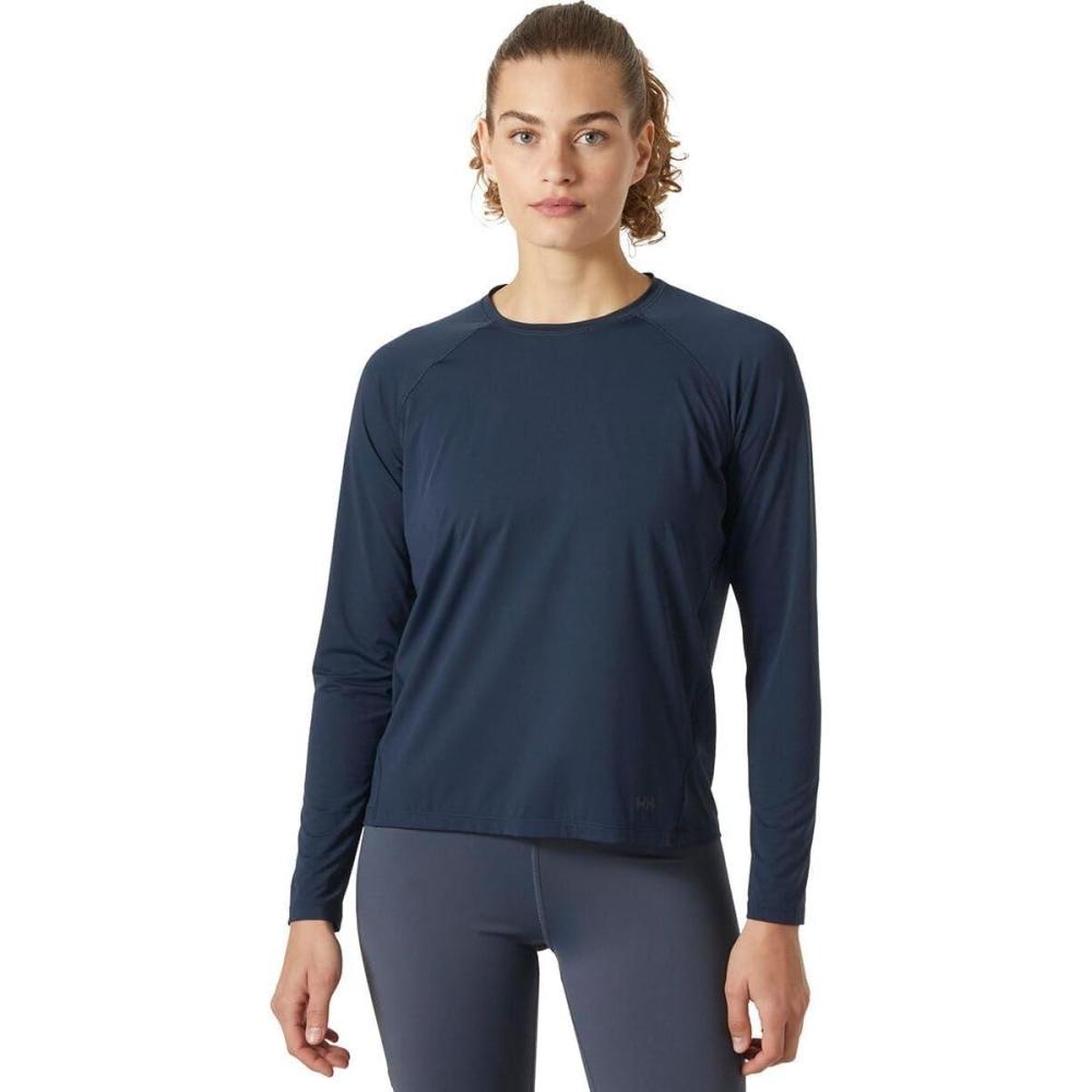 image:imageHelly Hansen Womens Shine Solen Long Sleeve CrewNavy