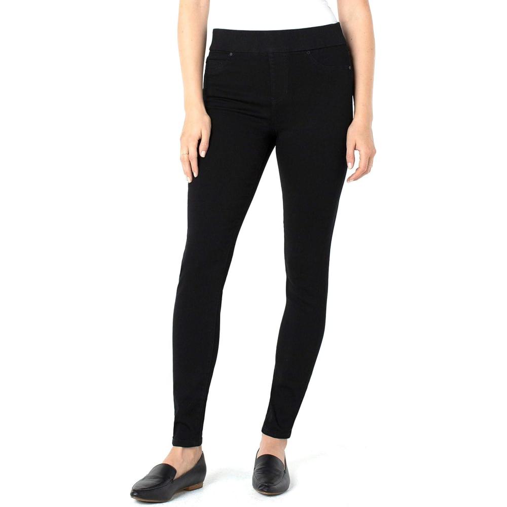 image:imageLIVERPOOL Womens Sienna Legging PullOn Denim Jean 30 InseamBlack Rinse