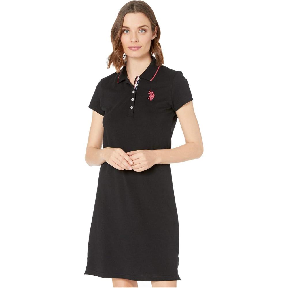 image:imagePolo Dress with Tipped Design by US Polo AssnAnthracite