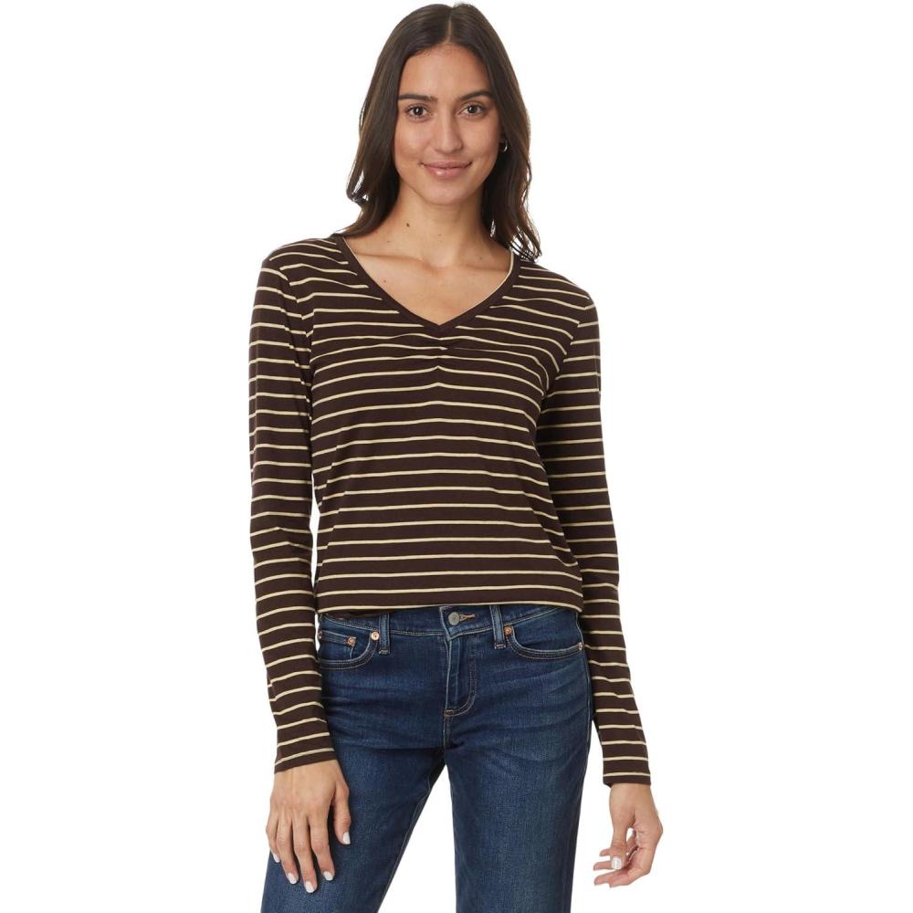 image:imageToadampCo Rose Long Sleeve TeeCarob Stripe