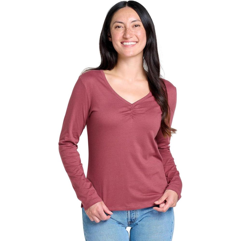 image:imageToadampCo Rose Long Sleeve TeeWild Ginger