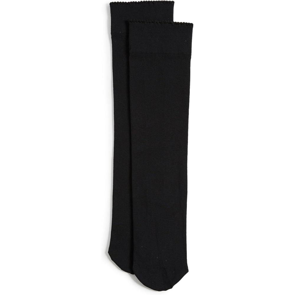 image:imageWolford Womens Velvet de Luxe 50 KneeHighsNearly Black