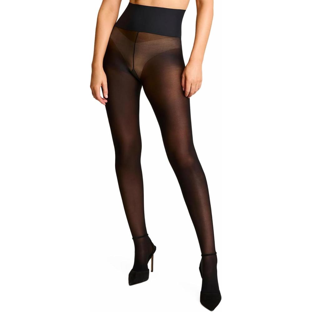 image:imagecommando womens Semi Opaque Tights 2packBlack