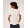 Arc’teryx Taema Crew Neck SS Women’s | Quick Dry Short Sleeve Workout Shirts – Lightweight Exercise Tops(Arctic Silk Heather)