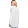 Mod-O-Doc Women’s Long Sleeve Button-up Shirt(White)