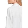Mod-O-Doc Women’s Long Sleeve Button-up Shirt(White)
