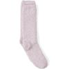 Heathered Dusty Rose-white