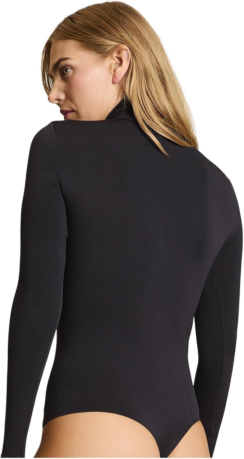 image:imageCommando Black Womens Prima Turtleneck Bodysuit wThumbholes Black One Size