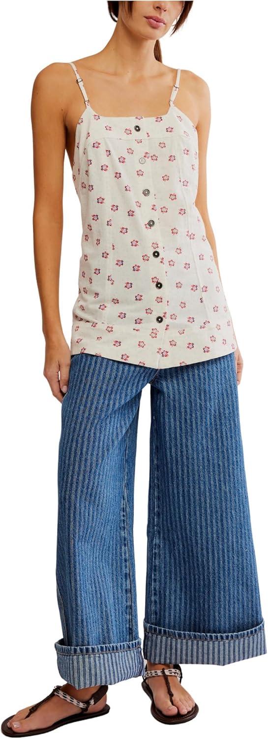 image:imageFree People Womens Maddie Printed TunicIvory Combo