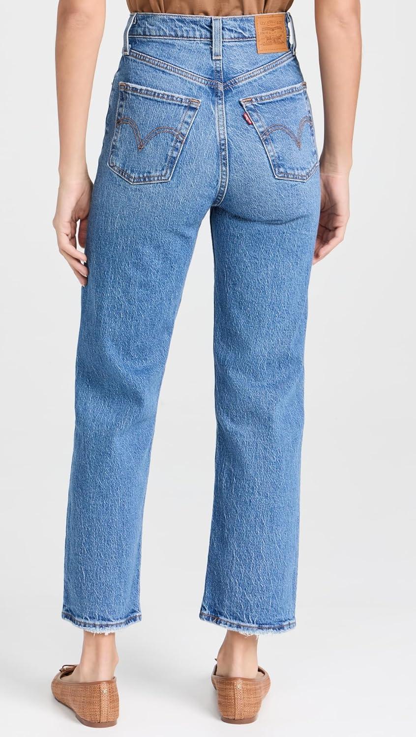 image:imageLevis Womens Premium Ribcage Straight Ankle JeansDance Around