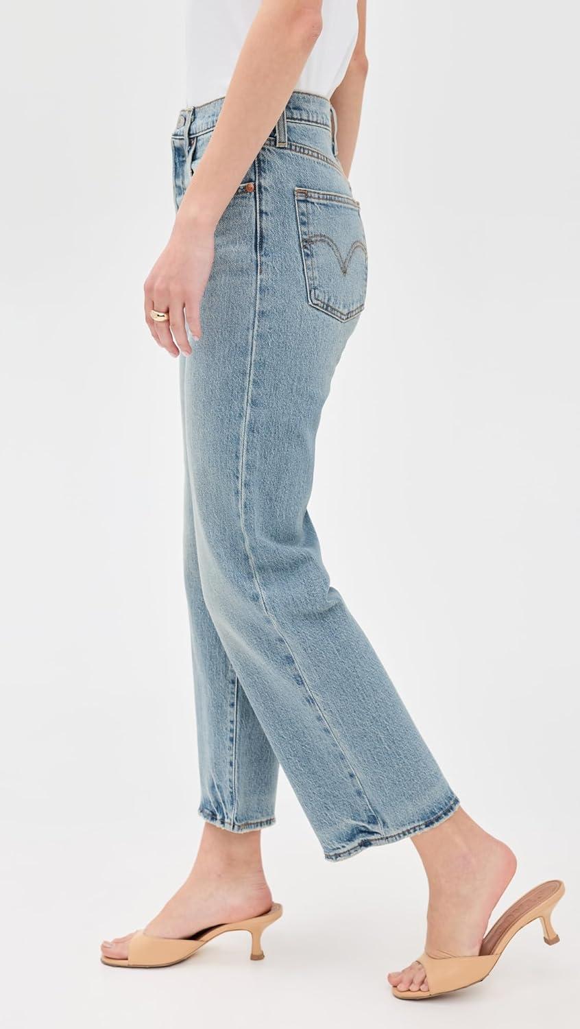 image:imageLevis Womens Premium Ribcage Straight Ankle JeansLets Share