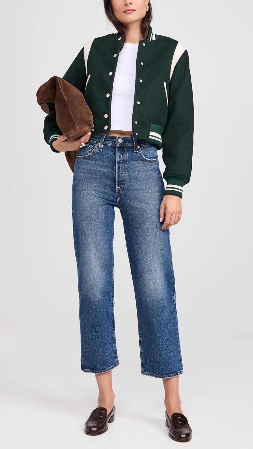 image:imageLevis Womens Premium Ribcage Straight Ankle JeansMy Honor No Dx