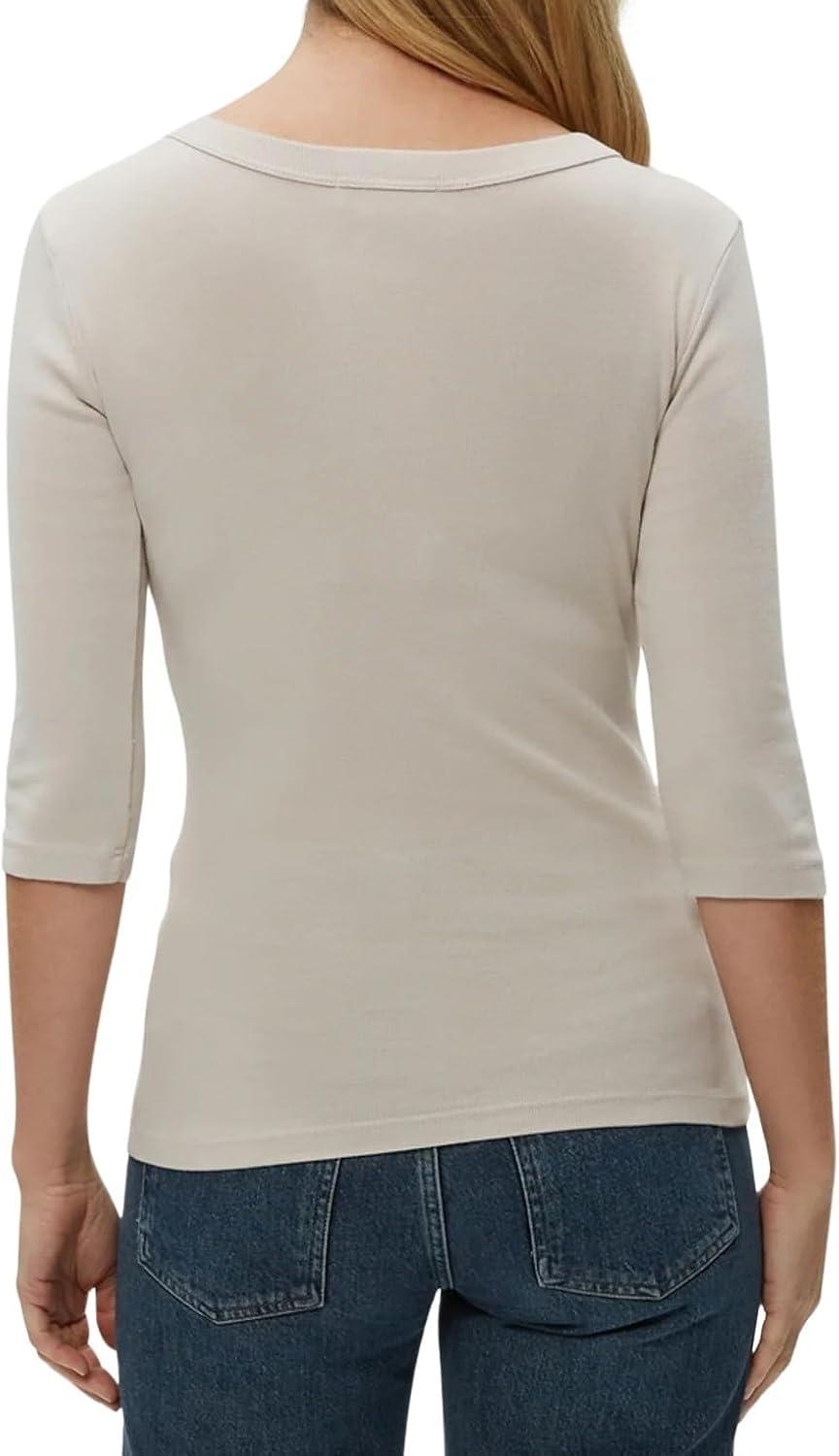 image:imageMichael Stars Womens Dot ThreeQuarter Sleeve Tee ShirtCement