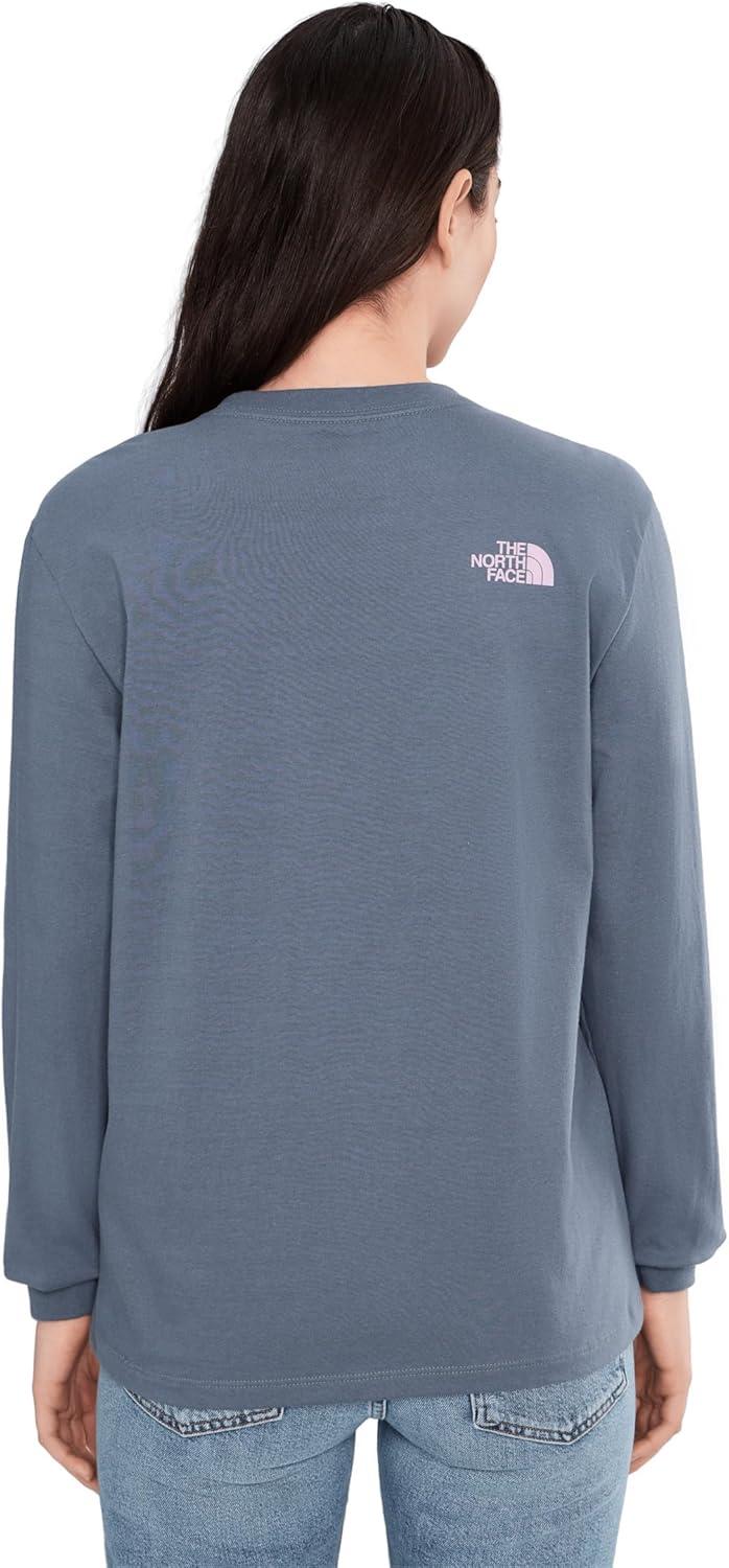 image:imageThe North Face Womens Floral Alpine Relaxed LongSleeve TeeGranite Grey