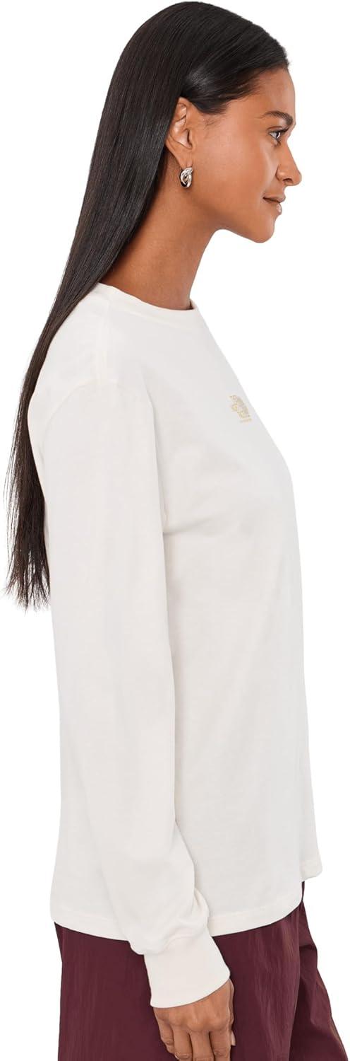 image:imageThe North Face Womens Floral Alpine Relaxed LongSleeve TeeWhite Dune