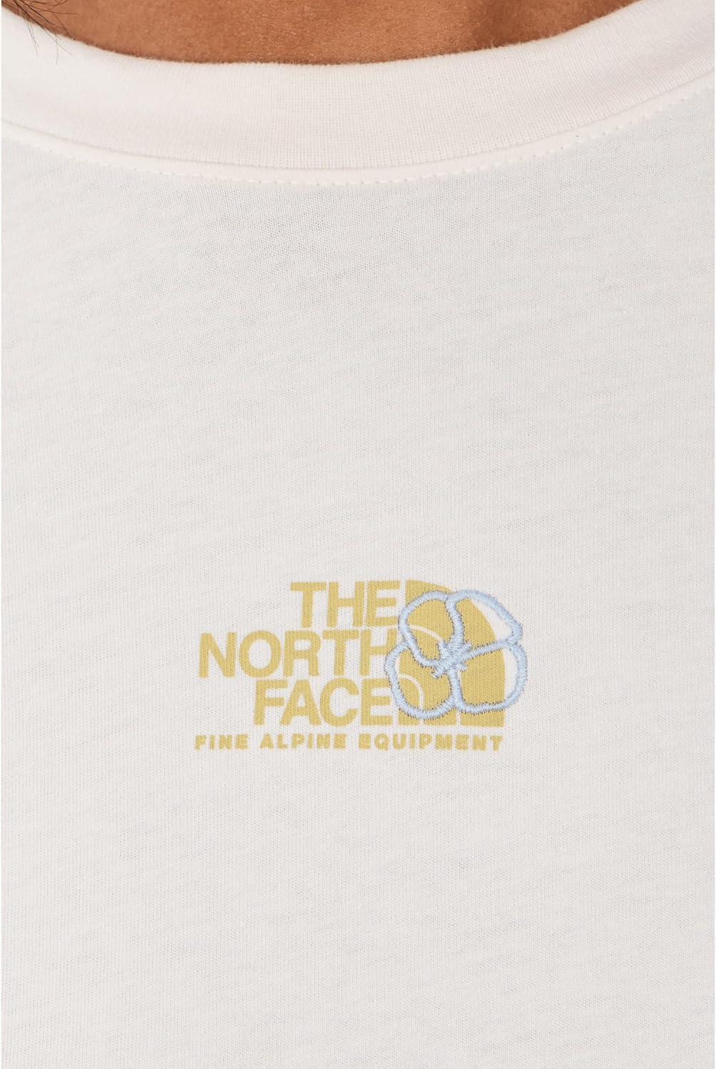 image:imageThe North Face Womens Floral Alpine Relaxed LongSleeve TeeWhite Dune