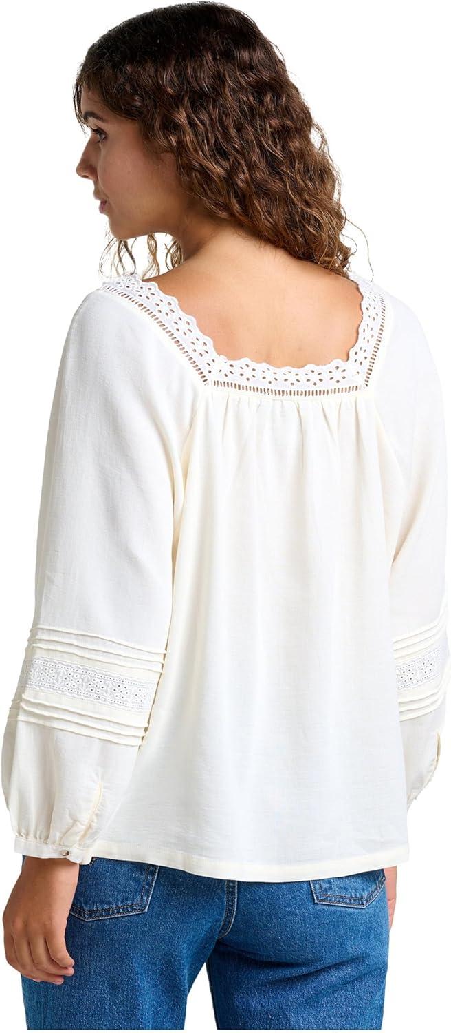 image:imageToadampCo Manzana Peasant Long Sleeve ShirtEgret