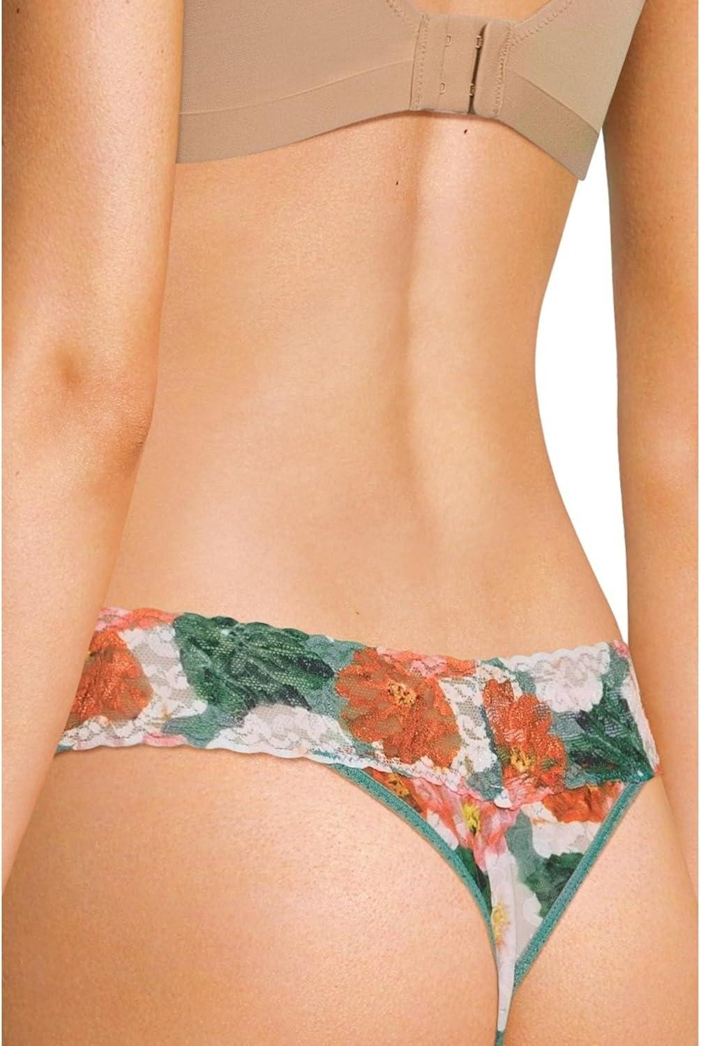 image:imagehanky panky womens Signature Lace Printed Original Rise ThongPaint Me Like