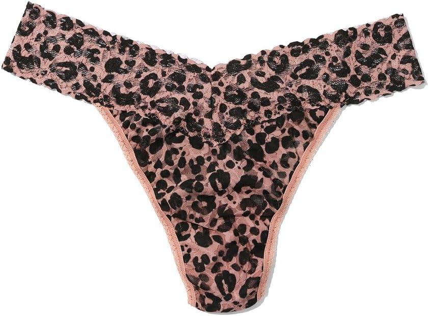 image:imagehanky panky womens Signature Lace Printed Original Rise ThongWalk on the Wild Side