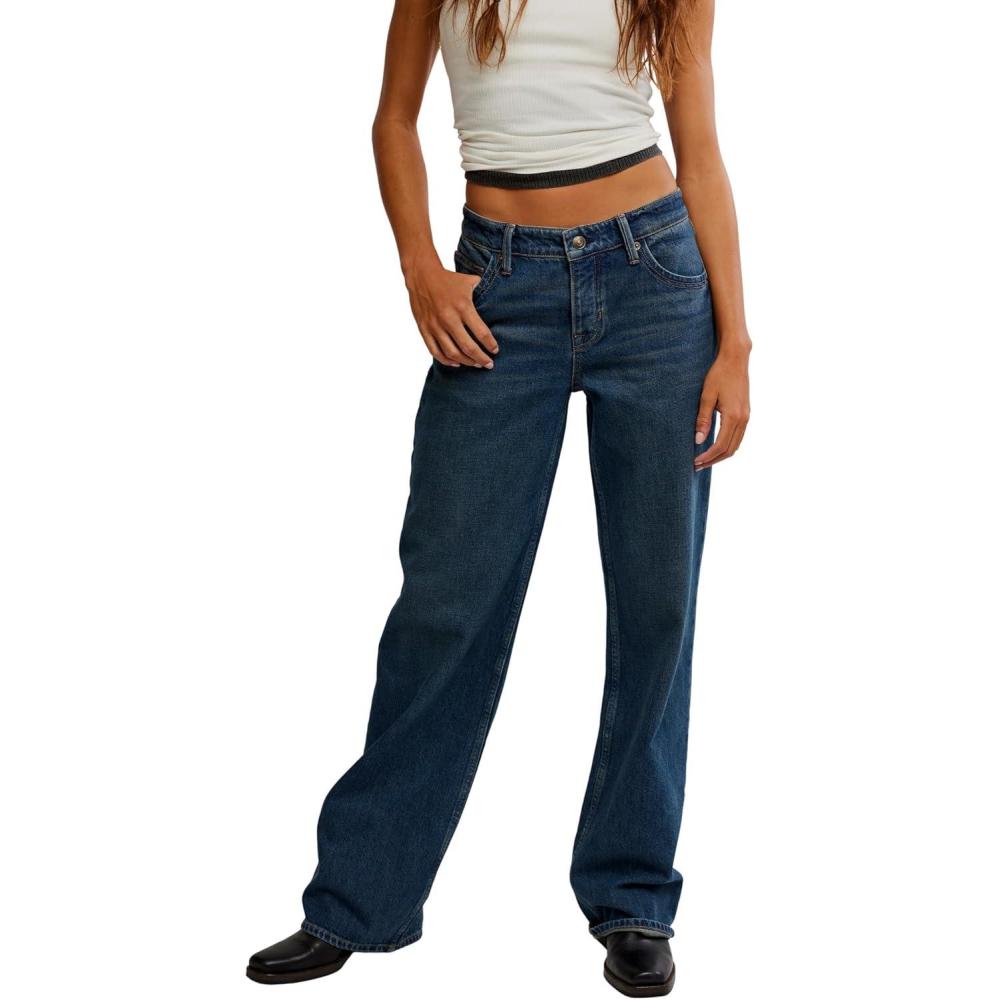 image:imageFree People Womens Tennessee Low Rise Bf Outlaw 28x26