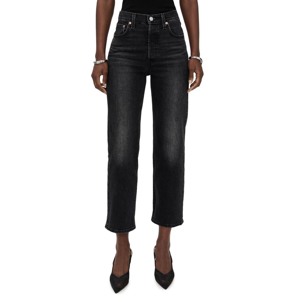 image:imageLevis Womens Premium Ribcage Straight Ankle JeansLoom About