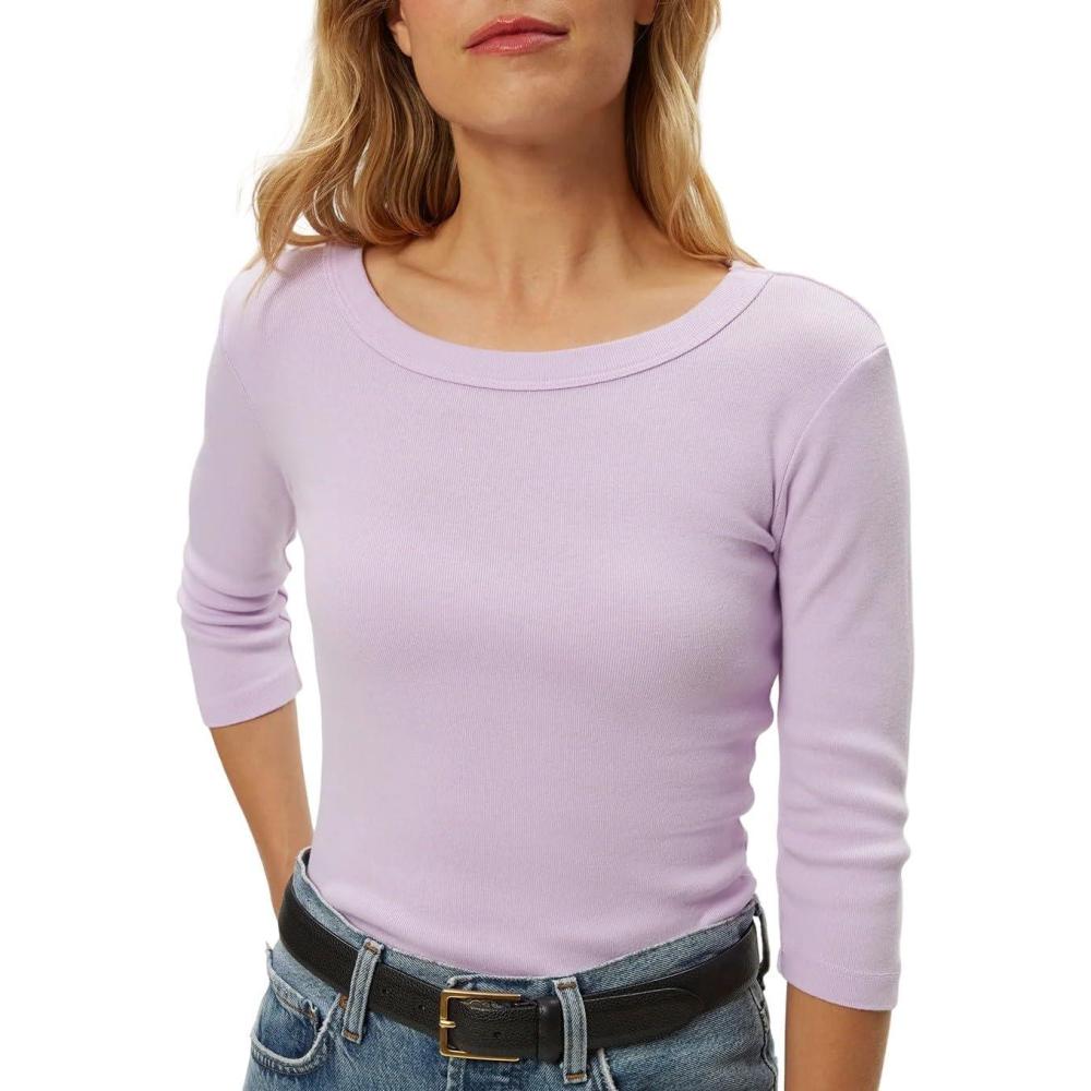 image:imageMichael Stars Womens Dot ThreeQuarter Sleeve Tee ShirtWhimsy