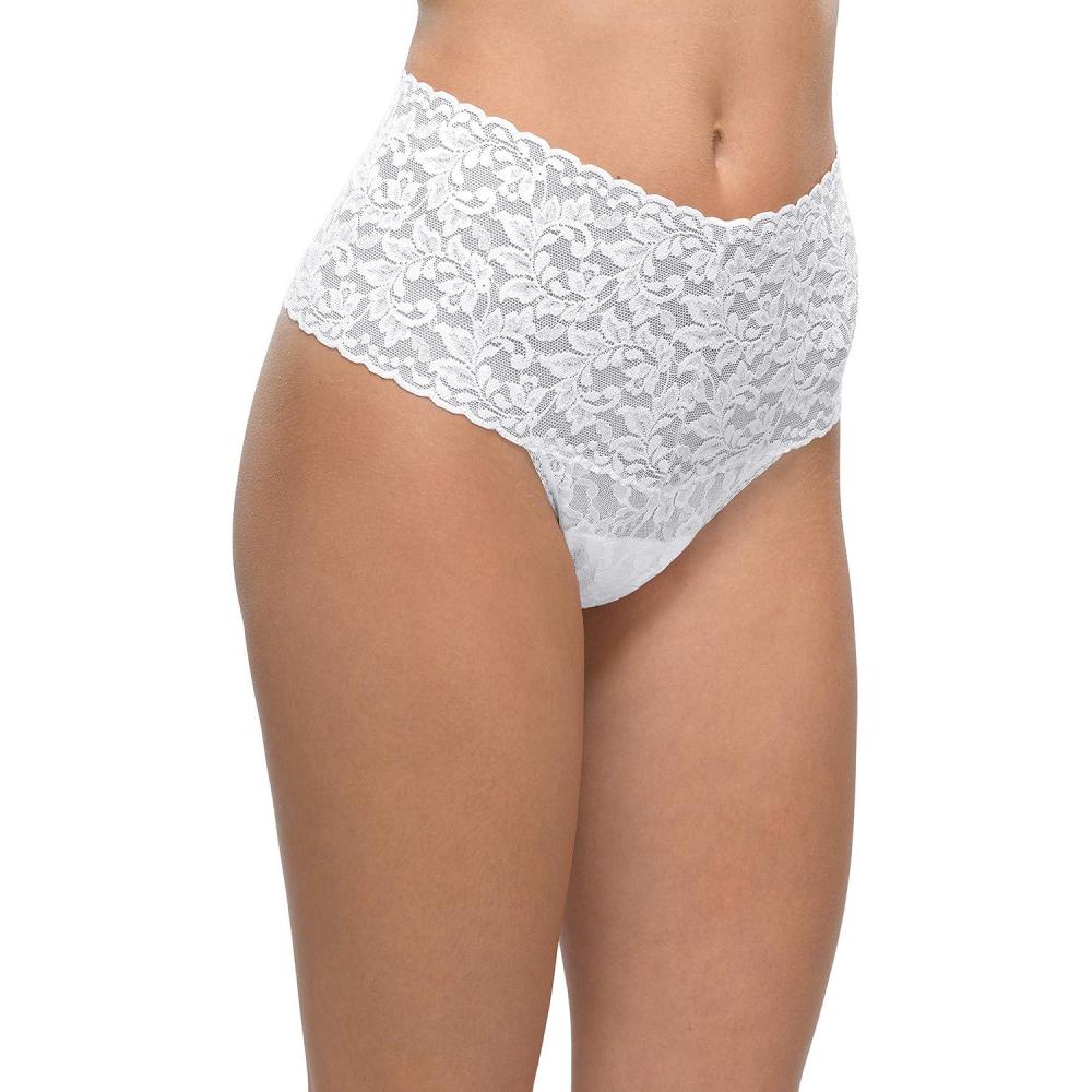 image:imagehanky panky Retro Thong OS fits 012White