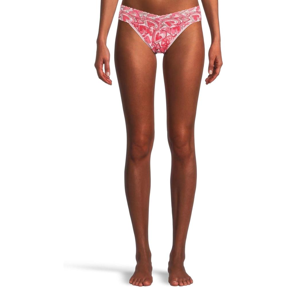 image:imagehanky panky womens Signature Lace Printed Original Rise ThongLots of Love