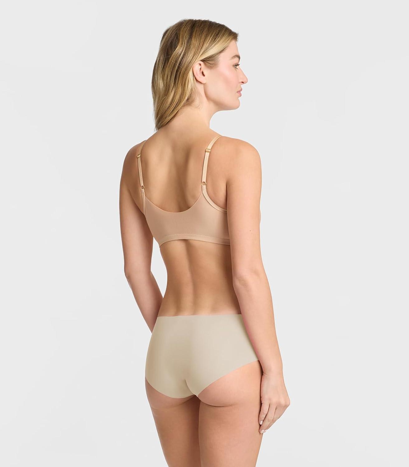 image:imageCommando Womens Invisible Rib One Size Bikini 3Pack GP225 Beige