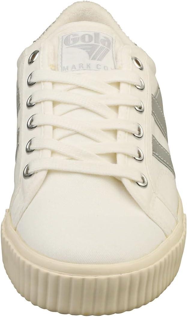 image:imageGola Womens Tennis Mark Cox Suede Trainers Off White Off White Silver Wj 39