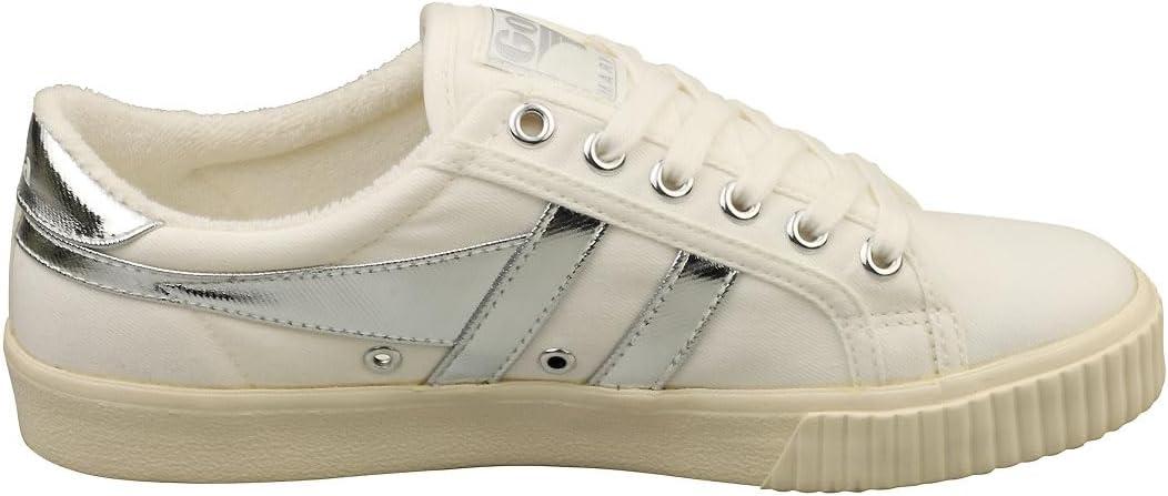 image:imageGola Womens Tennis Mark Cox Suede Trainers Off White Off White Silver Wj 39
