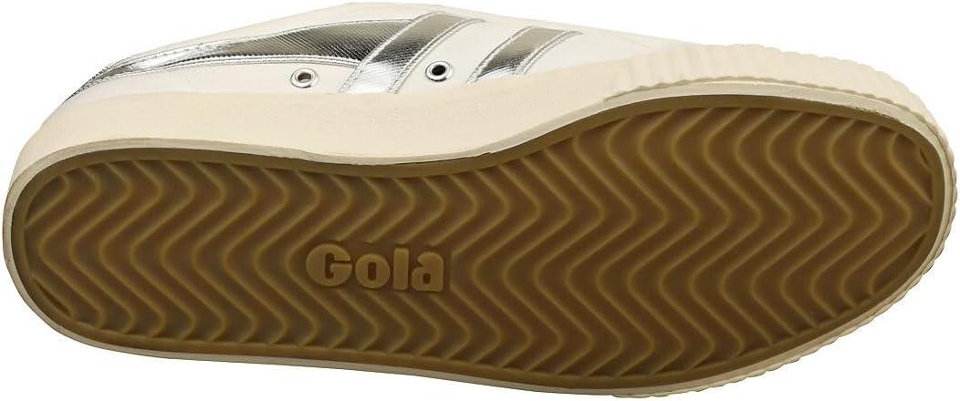 image:imageGola Womens Tennis Mark Cox Suede Trainers Off White Off White Silver Wj 39
