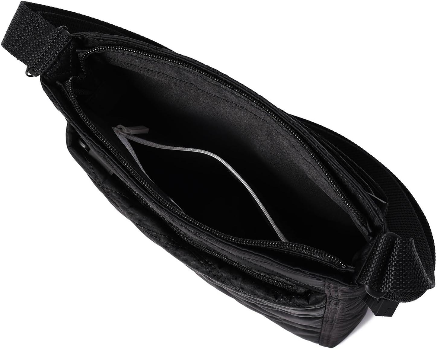 image:imageHedgren womens Orva CrossbodyQuilted Black