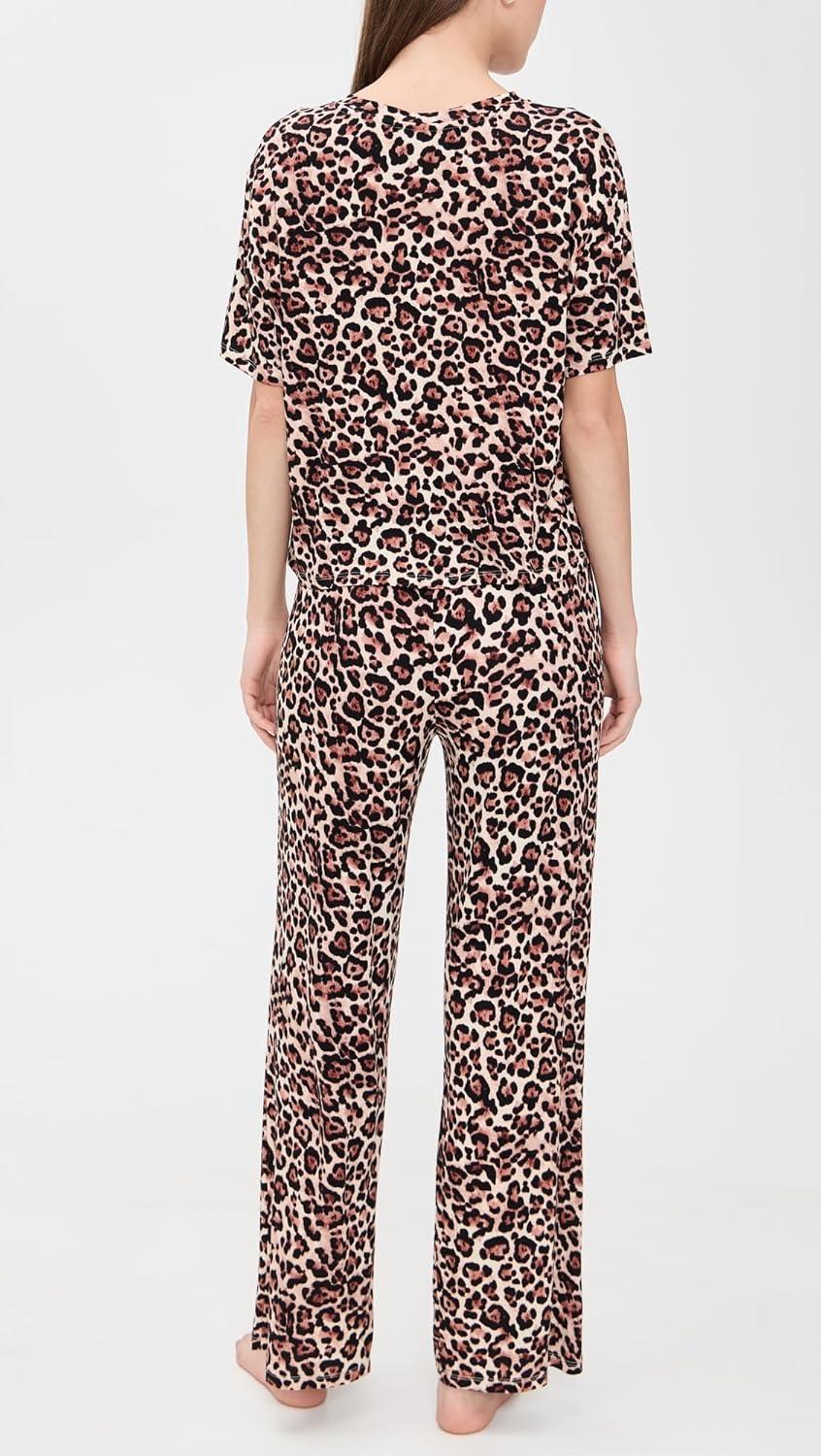 image:imageHoneydew Intimates womens All American Pj SetCaramel Leopard