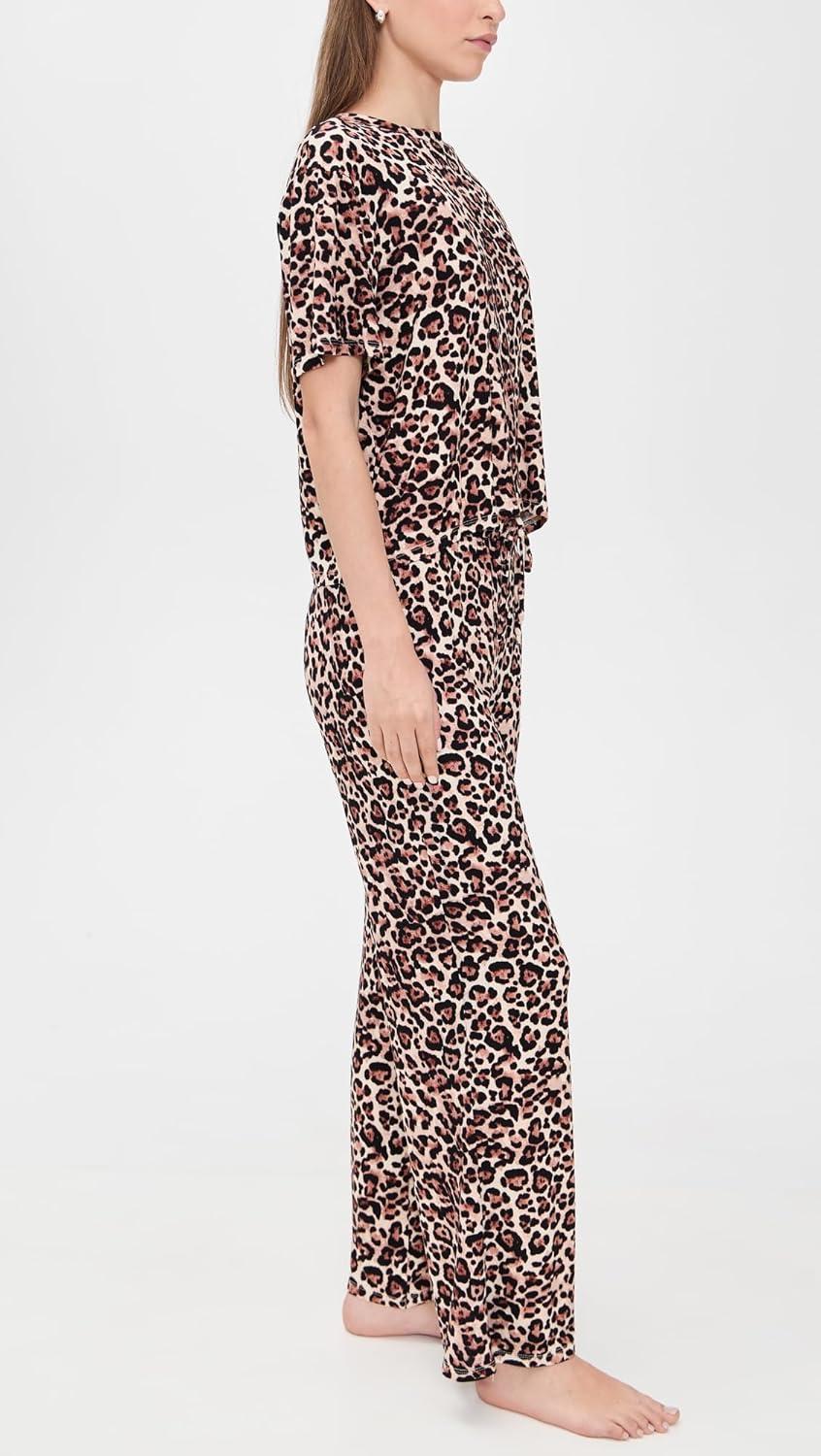 image:imageHoneydew Intimates womens All American Pj SetCaramel Leopard
