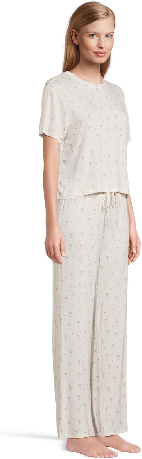 image:imageHoneydew Intimates womens All American Pj SetIvory Martinis
