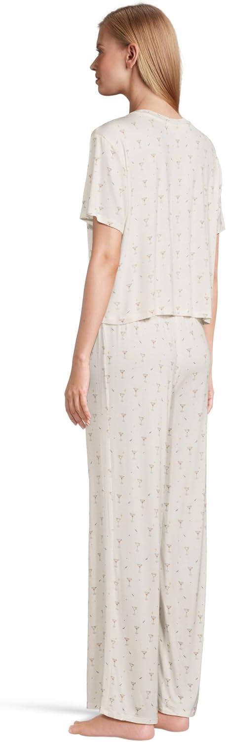 image:imageHoneydew Intimates womens All American Pj SetIvory Martinis