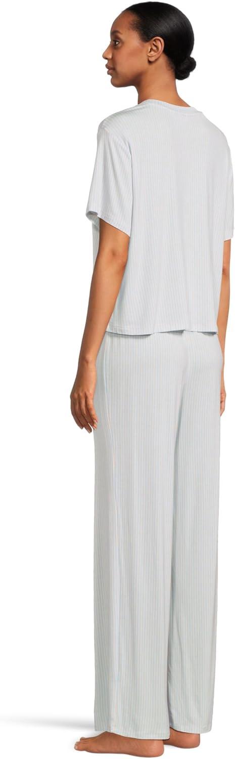 image:imageHoneydew Intimates womens All American Pj SetMarshmallow Stripe Joyful