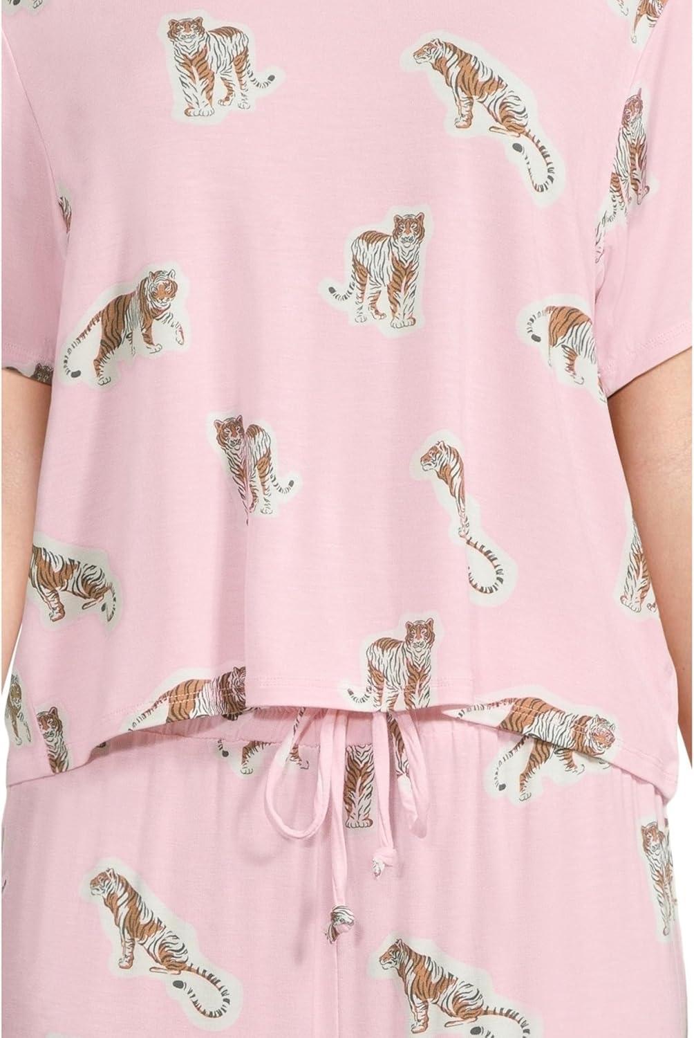 image:imageHoneydew Intimates womens All American Pj SetStrawberry Tigers