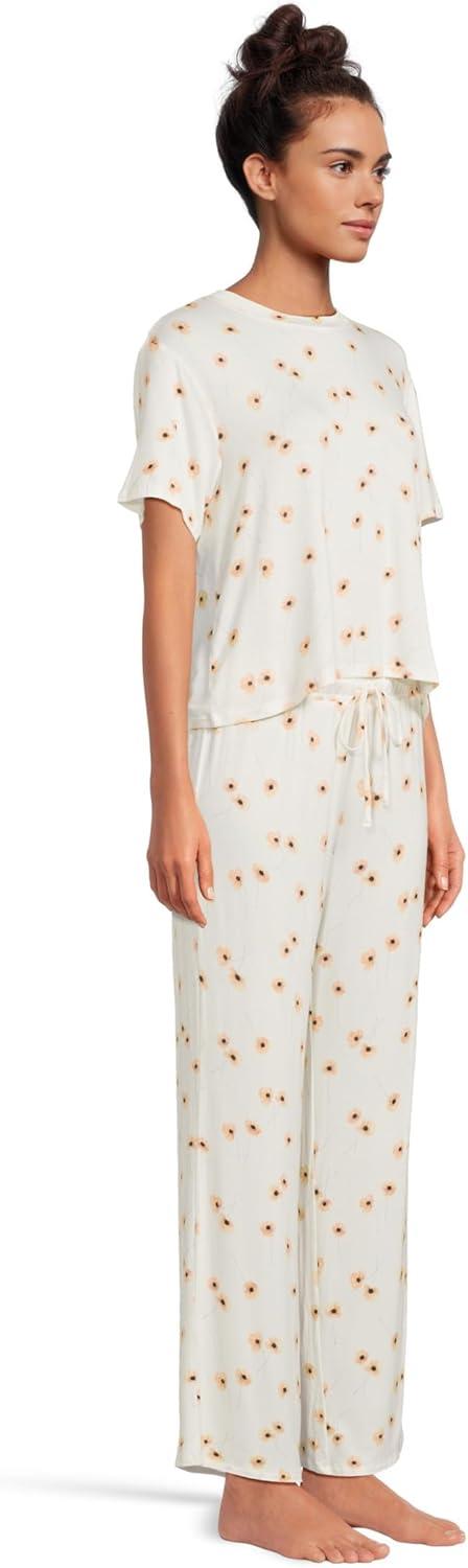 image:imageHoneydew Intimates womens All American Pj SetWhite Poppies