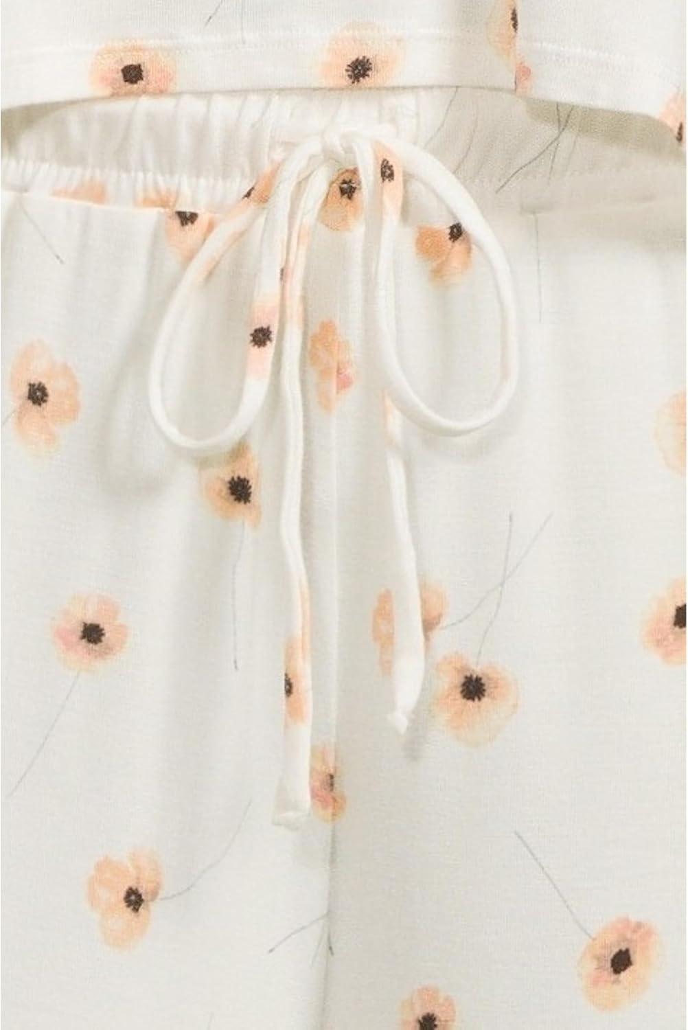 image:imageHoneydew Intimates womens All American Pj SetWhite Poppies