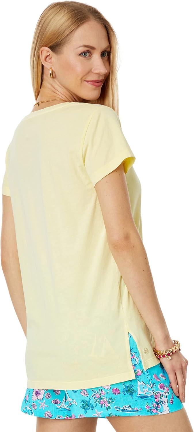 image:imageLilly Pulitzer Womens Meredith TeeCrme Fraiche