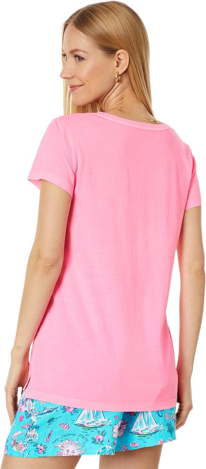 image:imageLilly Pulitzer Womens Meredith TeeHavana Pink