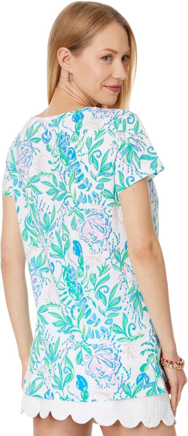 image:imageLilly Pulitzer Womens Meredith TeeResort White Just a Pinch