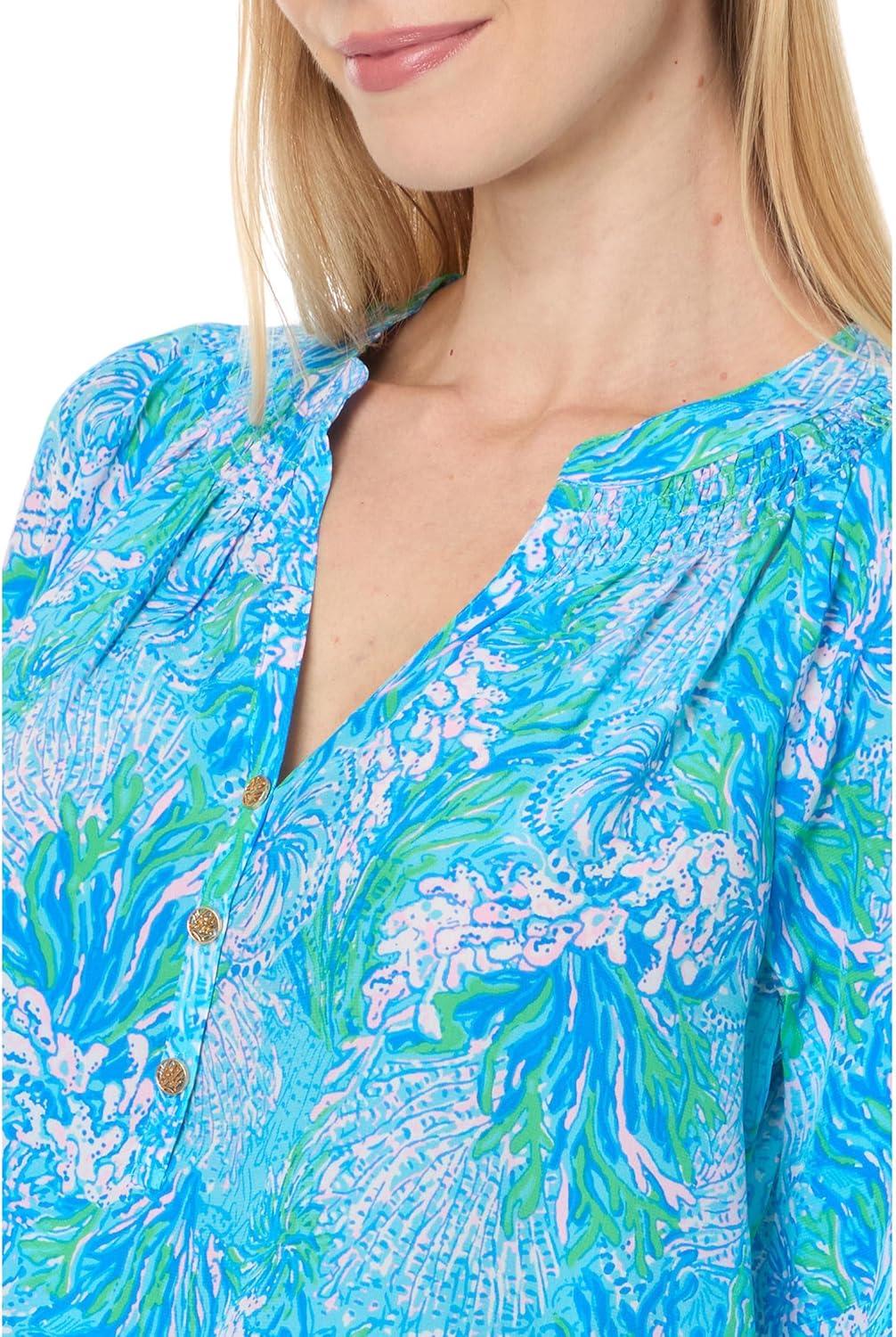 image:imageLilly Pulitzer WomensLas Olas Aqua Strong Current Sea