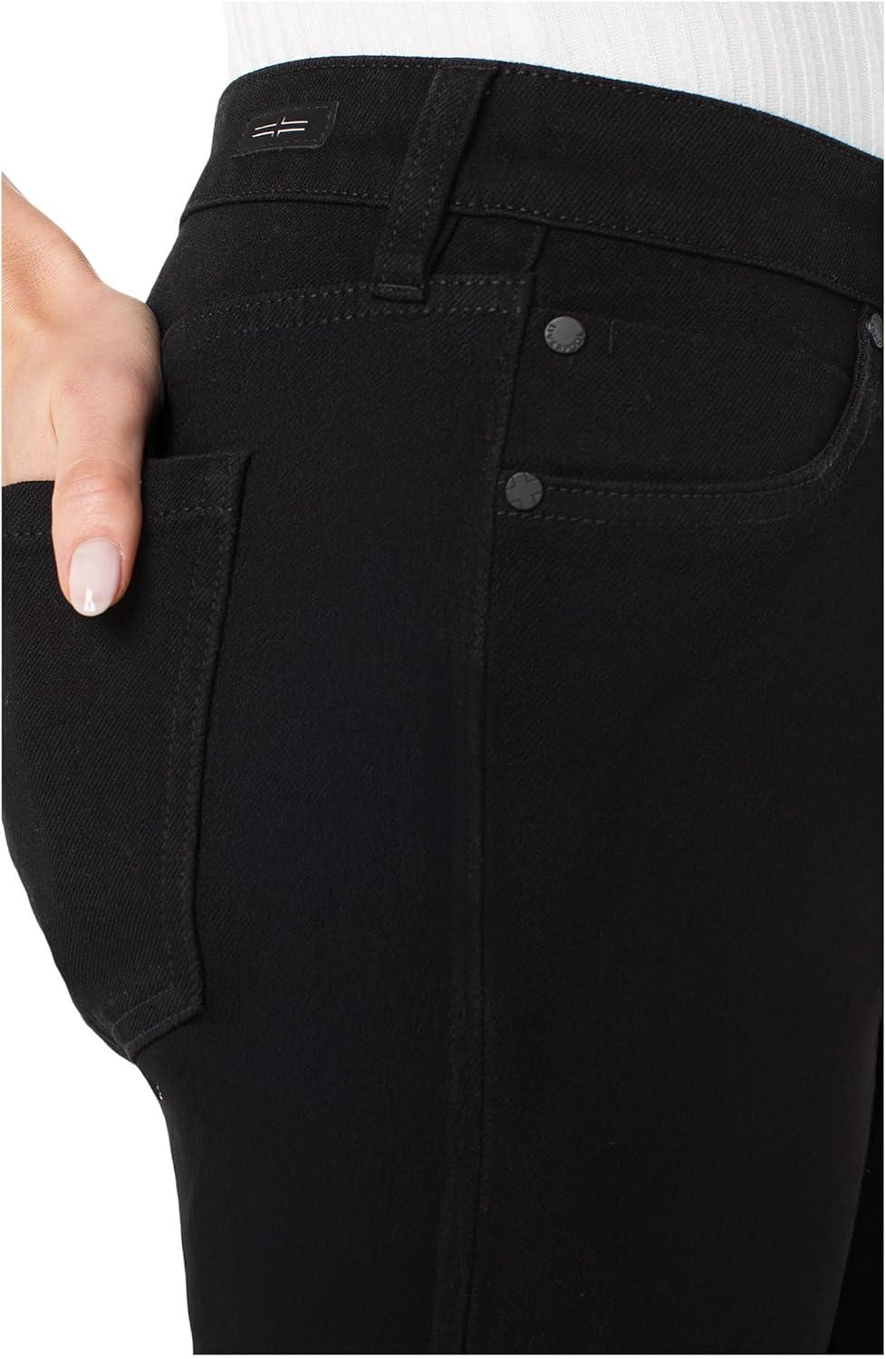 image:imageLiverpool Womens Liv MidRise Relaxed Skinny JeansBlack Rinse
