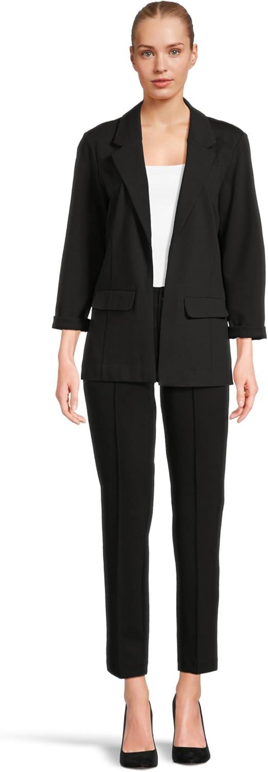 image:imageLiverpool Womens MidRise Double Button TrouserBlack