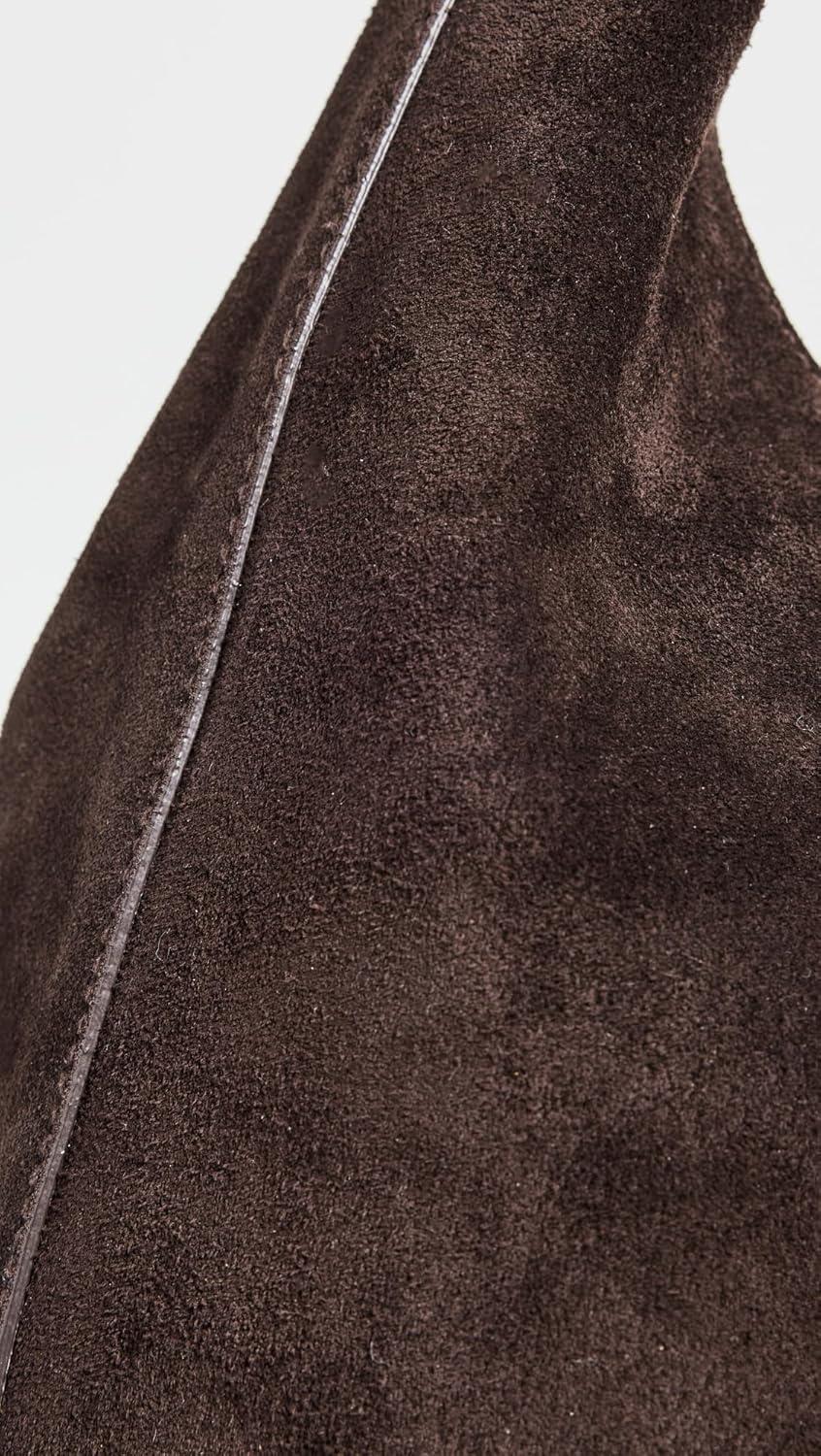 image:imageMadewell Womens Suede Large Slouchy Shoulder ToteDark Carob